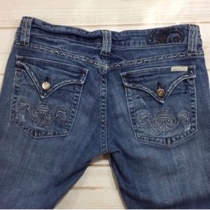 Miss Me Size 29 Flap Pocket Jeans